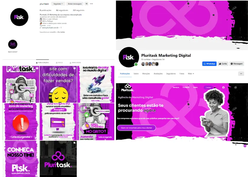 padrão pluritask marketing digital